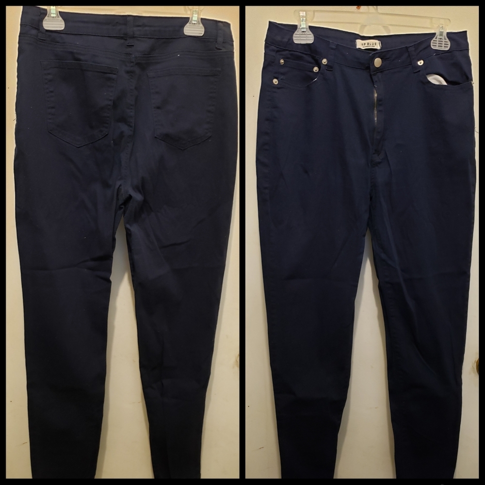 Mid rise skinny jeans